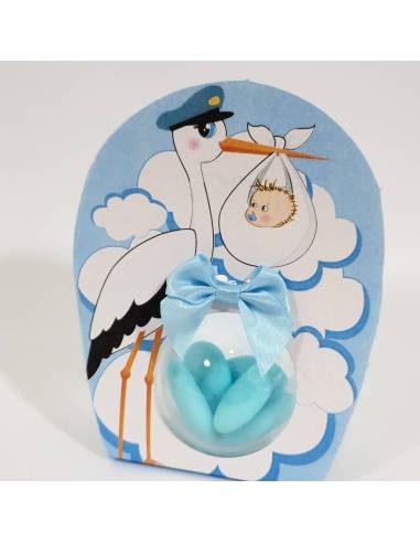 scatolina portaconfetti nascita bimbo