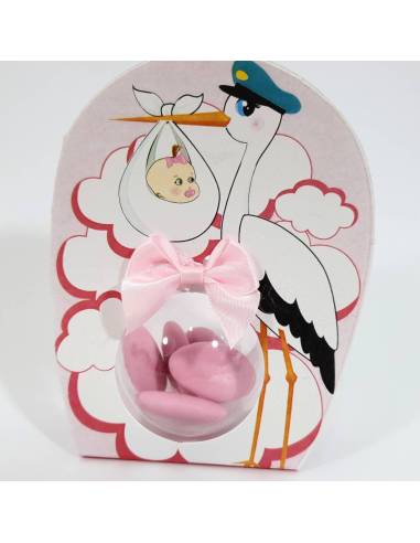 scatolina portaconfetti nascita bimba