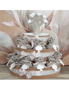 Sacchetti comunione albero della vita gessetto pendente 2