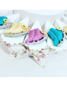 torta bomboniere pattini su ghiaccio calamita 2