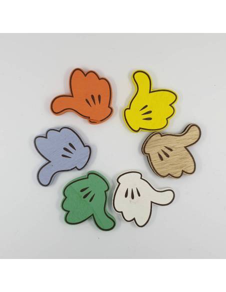 bomboniere magnete like legno vari colori