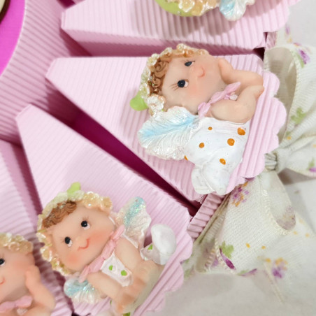 TORTA bomboniera bimbe fatine calamita