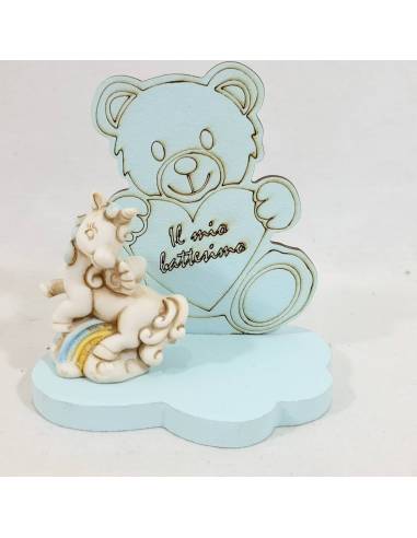 Bomboniere unicorno per Battesimo bambino