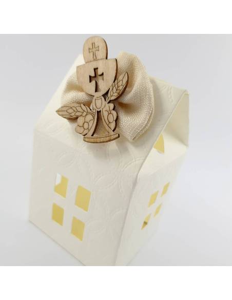 Portaconfetti casetta Comunione bimba a 0,99
