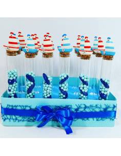 Barca a vela portaconfetti ricordo per il Battesimo