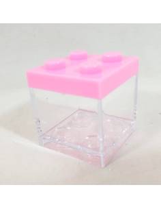 plexiglas lego rosa