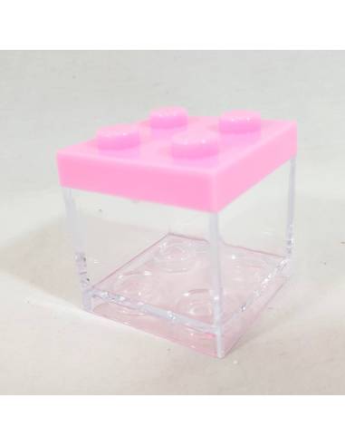 plexiglas lego rosa