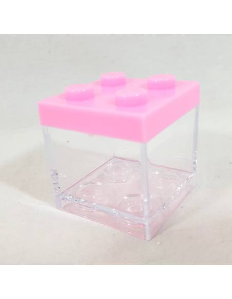 plexiglas lego rosa