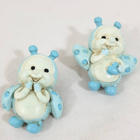 Bomboniere nascita bimbo calamita coccinella