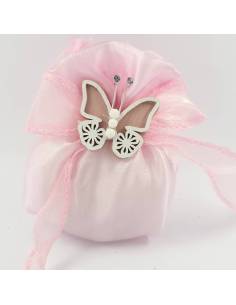 Sacchetti portaconfetti nascita farfalla