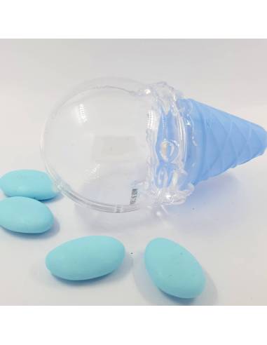Scatole portaconfetti nascita cono gelato per bimbo