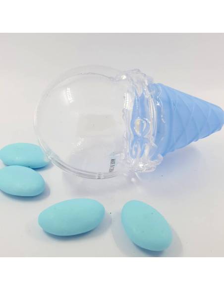 Scatole portaconfetti nascita cono gelato per bimbo