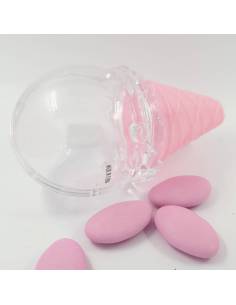 Scatoline portaconfetti nascita bimba, cono gelato
