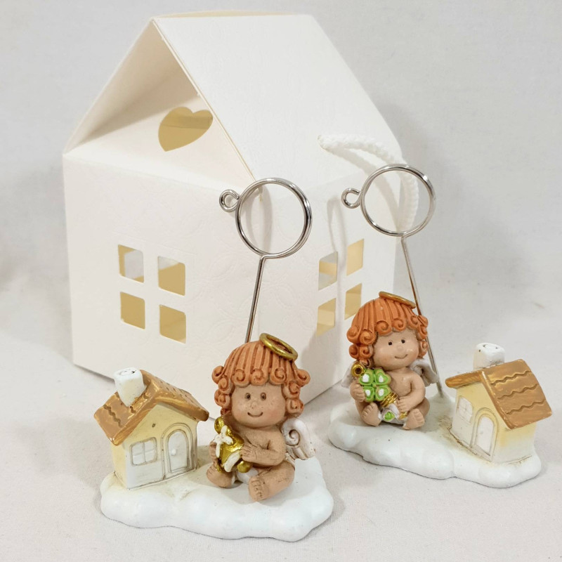 Bomboniera Battesimo Angelo per bimbo