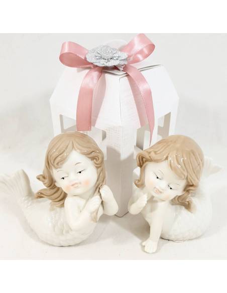 Bomboniere porcellana cresima bimba sirenetta prezzi scontati
