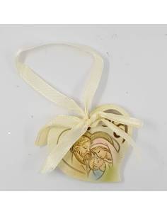 Cuore Sacra Famiglia Battesimo bimbo o bimba