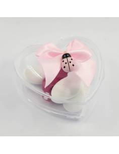 Bomboniera portaconfetti nascita bimba scatolina