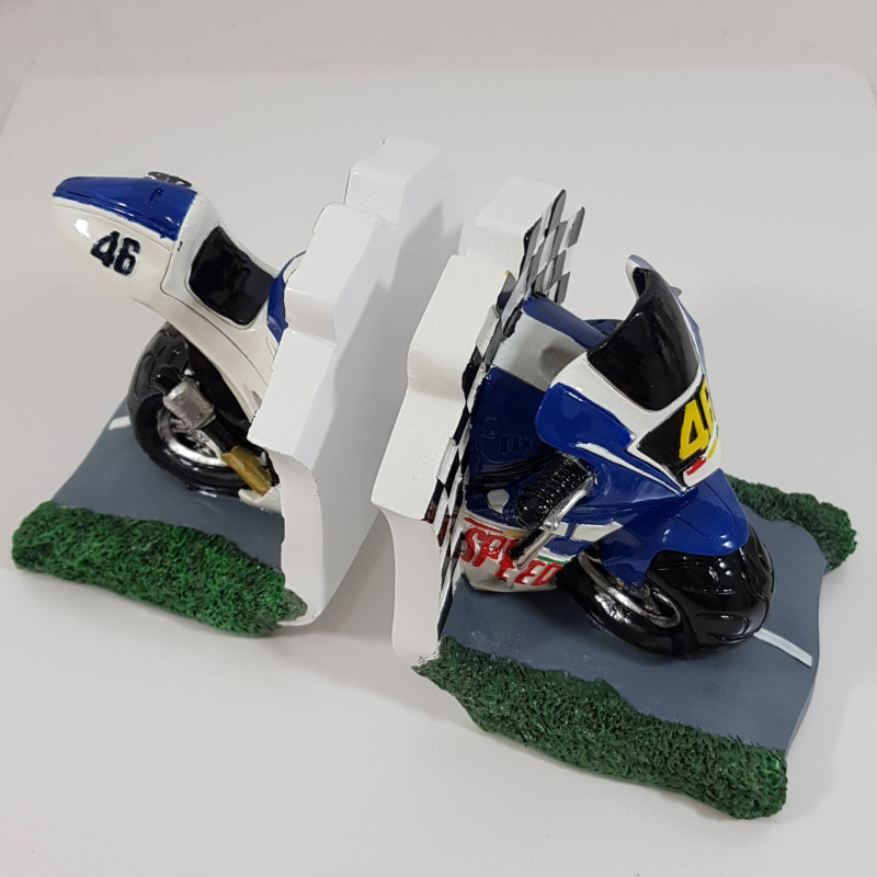 Moto valentino rossi bomboniera utile fermalibro
