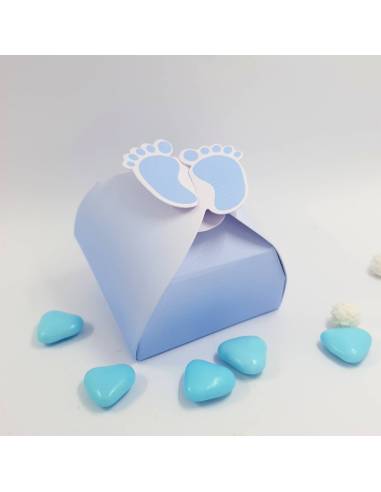 Portaconfetti bomboniere nascita bimbo economica |Sindy Bomboniere|