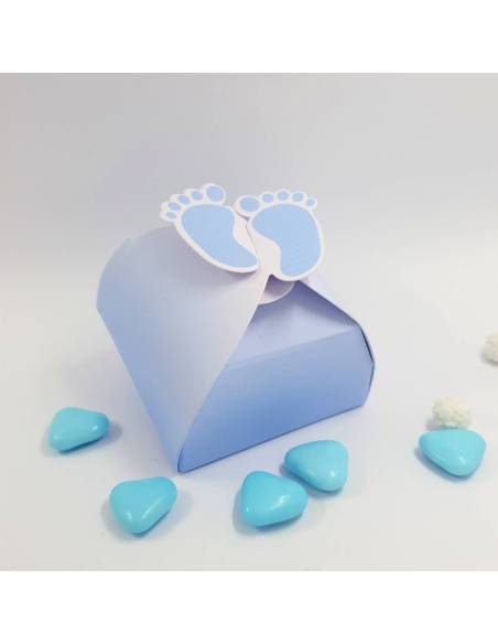 Portaconfetti bomboniere nascita bimbo economica |Sindy Bomboniere|