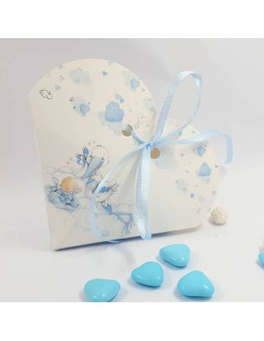 Bomboniere nascita portaconfetti bimbo