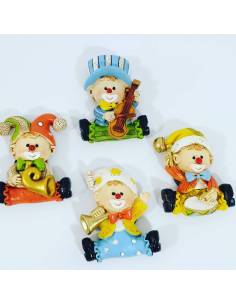Bomboniere Battesimo economiche magnete pagliaccio clown 2