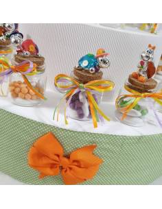 Bomboniere Battesimo utili vasetti portaspezie su torta bomboniera, INTROVABILE!!! 2