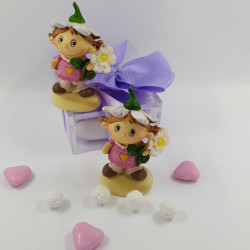 Bomboniere nascita bimba fiore economiche e originale