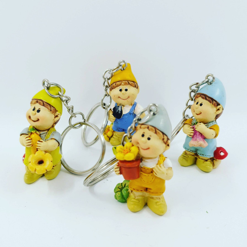 bomboniere economiche gnomi folletti portachiavi