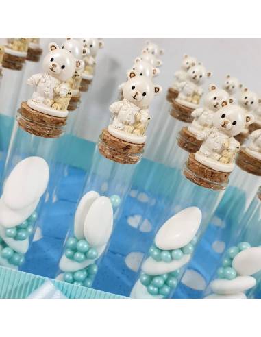 Bomboniere portaconfetti Battesimo particolari e introvabili provette