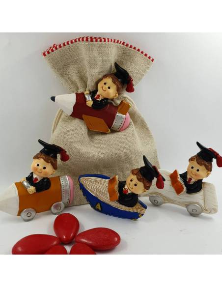 sacchetti laurea calamita tocco nero