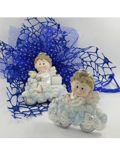 Bomboniere Battesimo bimbo angioletti magneti vespa nuvoletta |SindyBomboniere