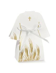 Originali portaconfetti Comunione tunica scatolina personalizzata con nome 2