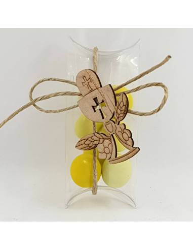 Scatoline portaconfetti Comunione originali calice in legno