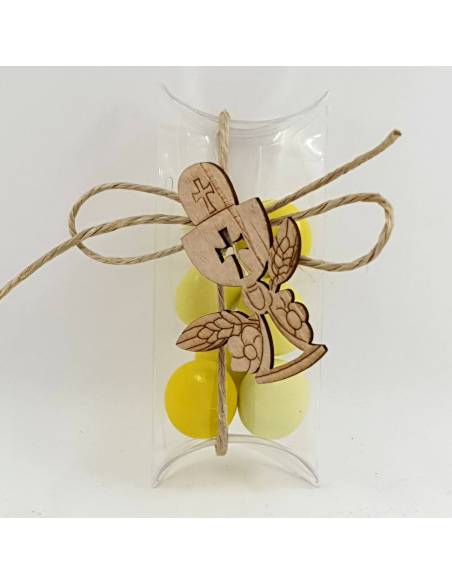 Scatoline portaconfetti Comunione originali calice in legno