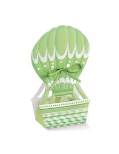 Scatoline portaconfetti Comunione mongolfiera