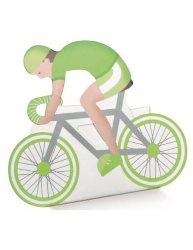 Scatoline portaconfetti Comunione ciclista per confettata