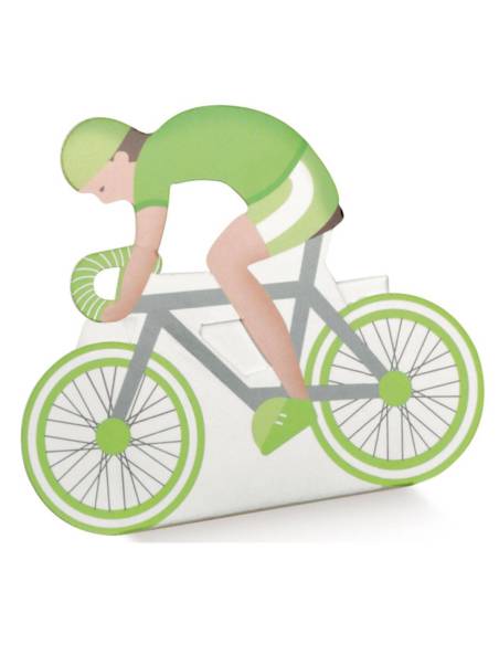 Scatoline portaconfetti Comunione ciclista per confettata