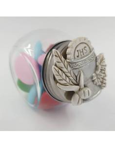 Scatolina portaconfetti  barattolo Comunione magnete calice