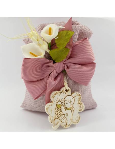 Sacchetti comunione ciondolo comunione per femmina