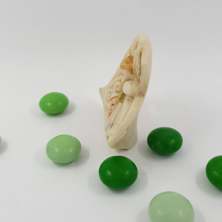 Bomboniere angelo Gabriele cuore stilizzato