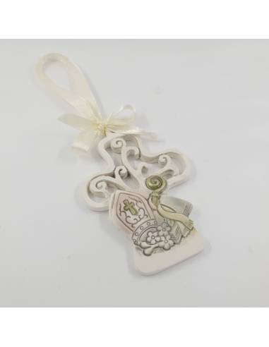 Croce stilizzata immagine sacra bomboniere cresima