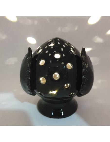 Pumo luce led bomboniere in ceramica che si illuminano