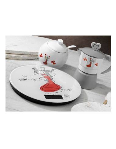 Bomboniere utili bilancia con innamorati che danzano