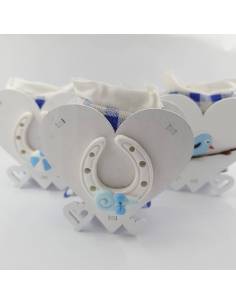 scatoline portaconfetti maschietto staffa su cuore