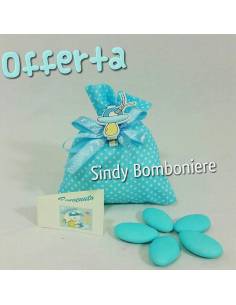 Sacchetti portaconfetti Battesimo bambino 1