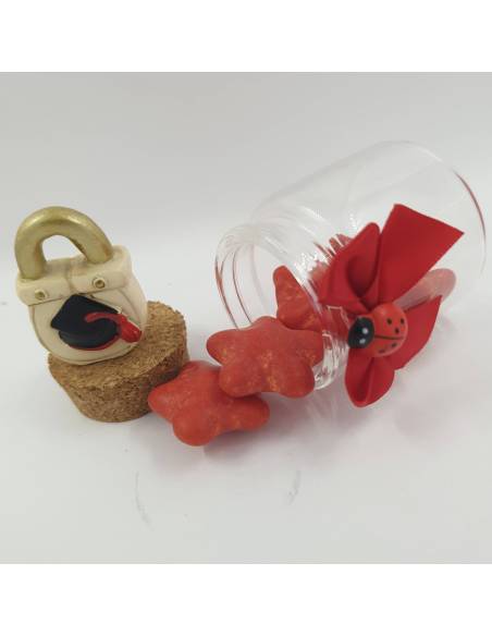 vasetti portaconfetti laurea in offerta completi di confetti a stella