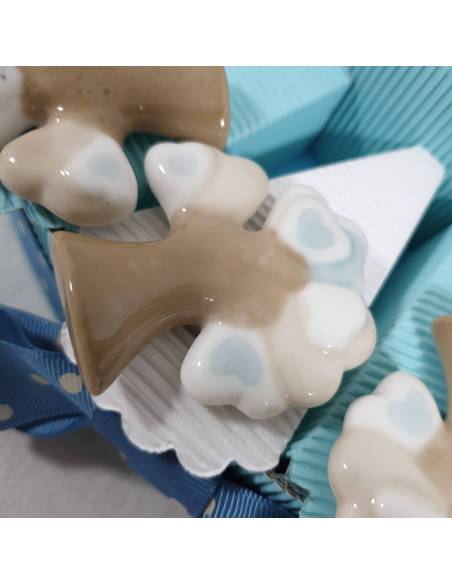 Torta bomboniere albero della vita porcellana maschietto