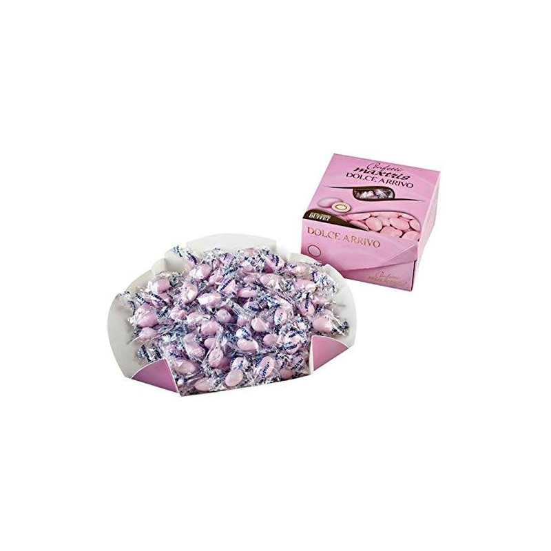 Cestino confettata con confetti rosa 2