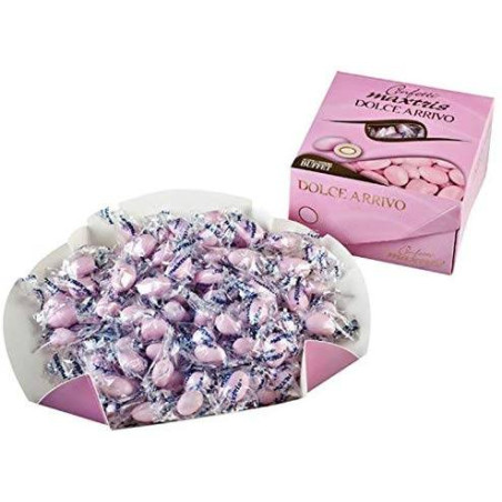 Cestino confettata con confetti rosa 2